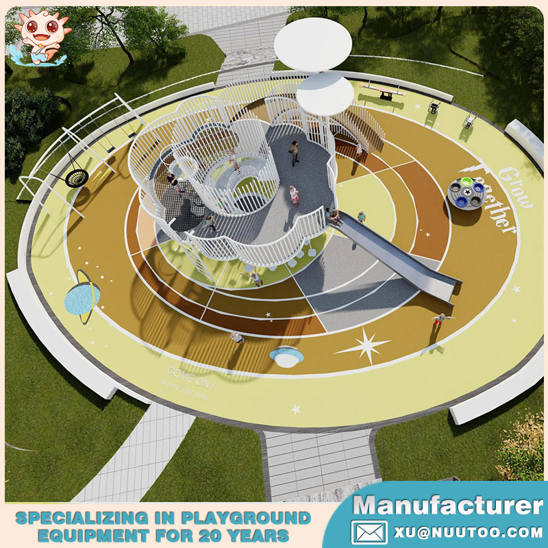 Общественный детский парк развлечений_Оборудование для тематических игр на открытом воздухе_Jiangshan Hui