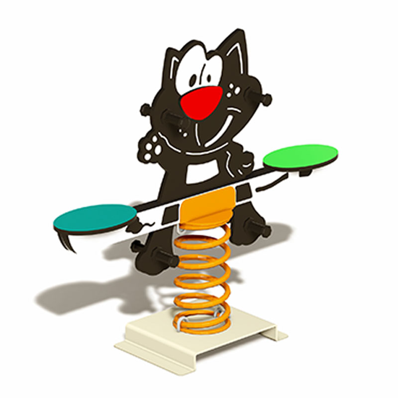 Качели на заказ в стиле черной кошки 