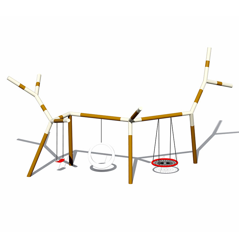Гальванизированное качание ветки дерева детей трубы для открытой игровой площадки