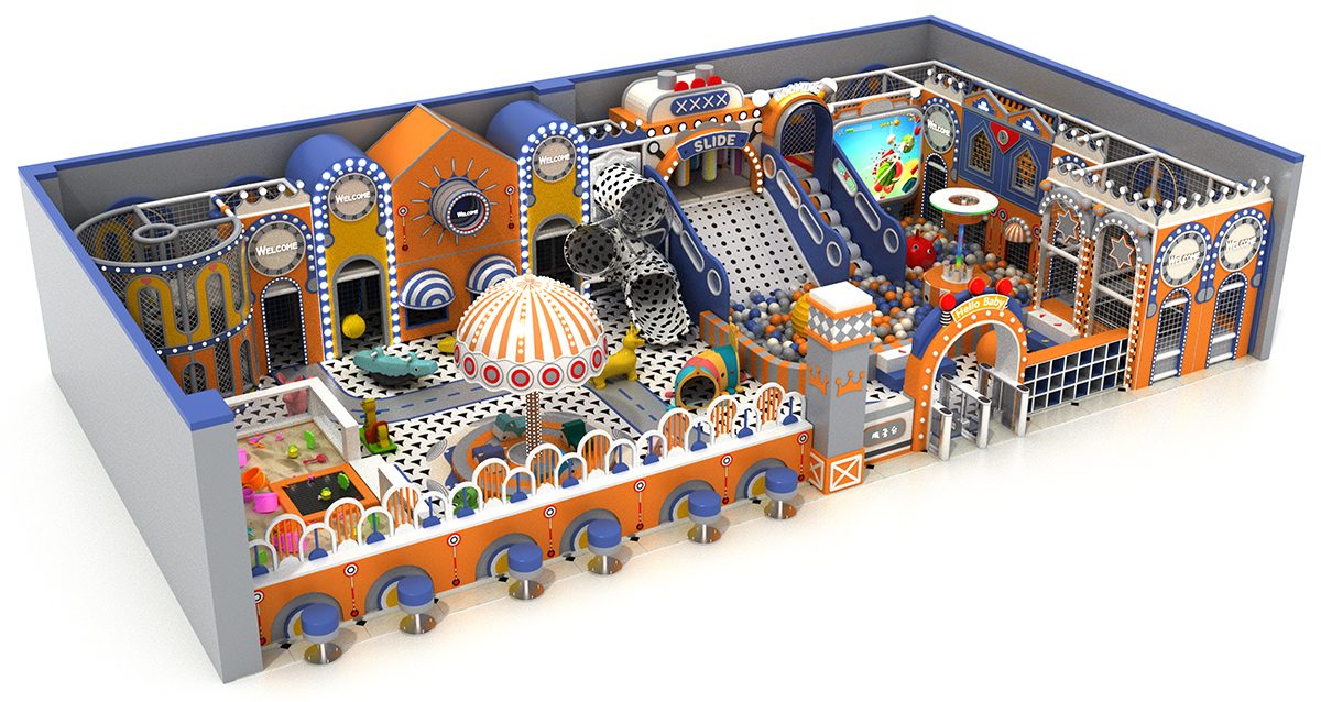 8. Крытый игровой центр Macaron Pastel (1)