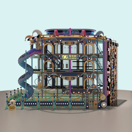 Причудливый тематический крытый верёвочный курс — сделано в Китае