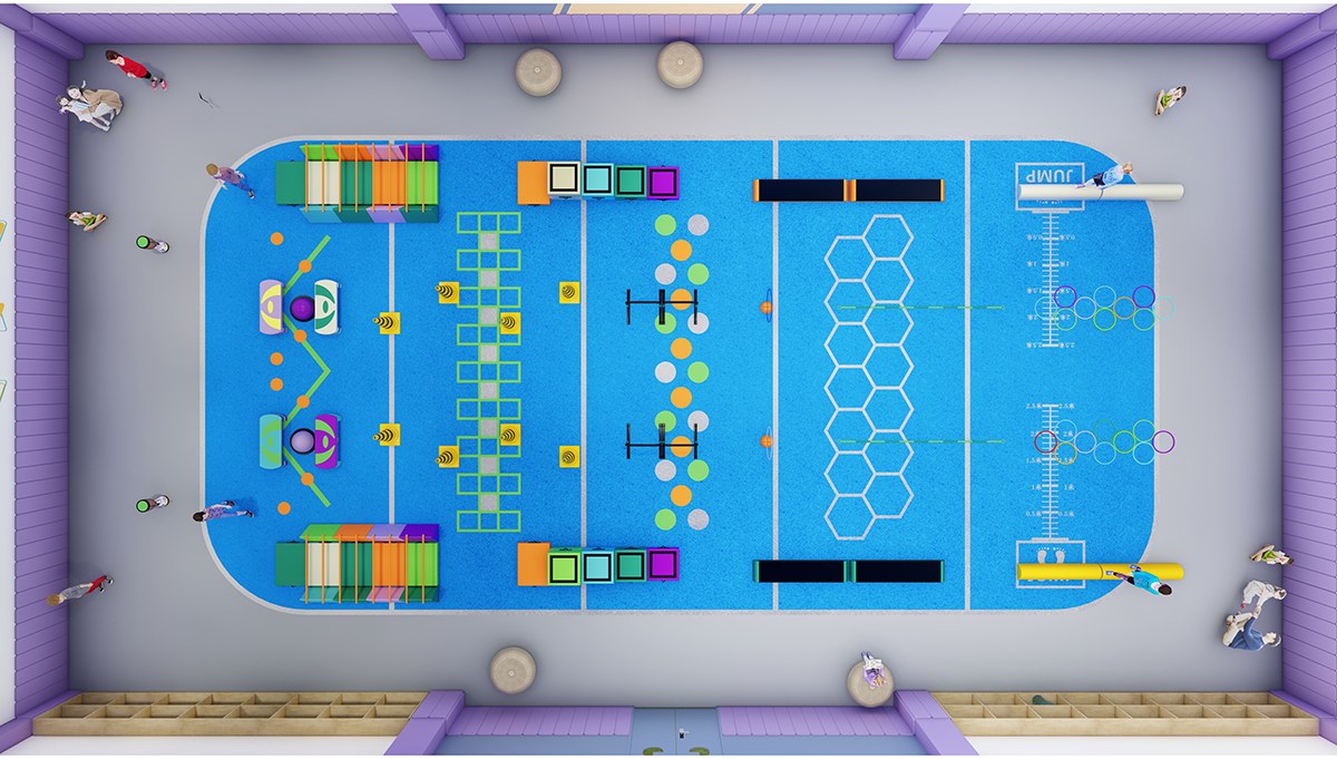 5. Крытая полоса препятствий для школ (10)