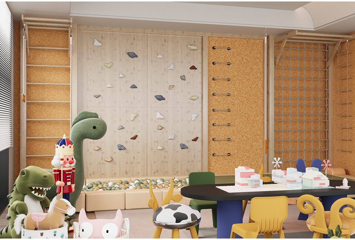07. Стена для боулдеринга для детей в помещении (2)