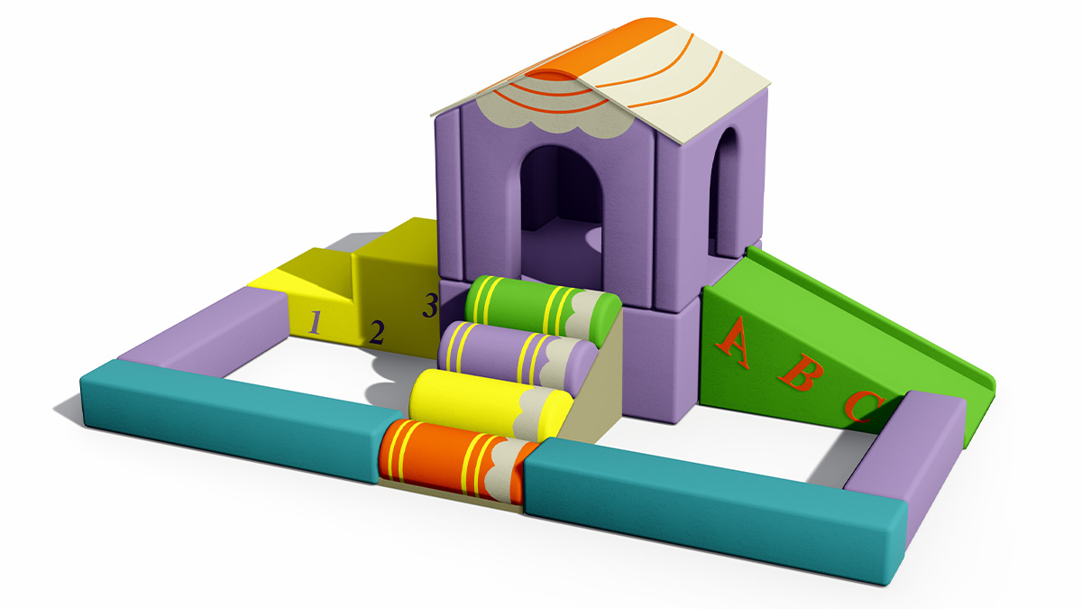 4. Установка Soft Play в помещении (3)