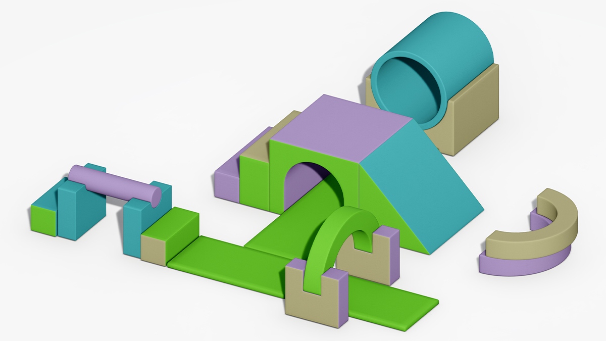8. Мягкая игра в помещении для детских садов (5)