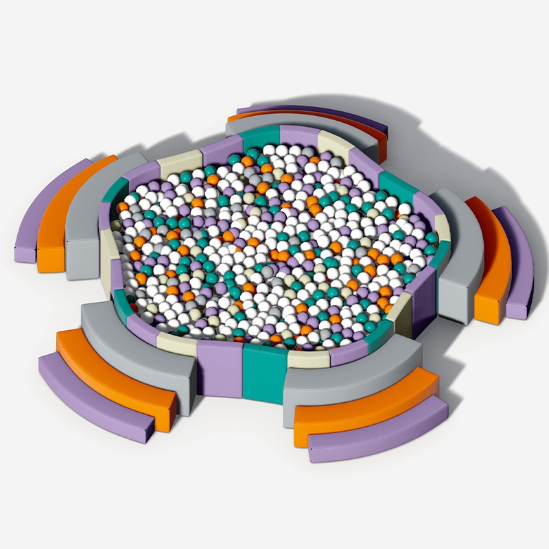 Arc-Modular Inclusive Крытая мягкая игровая площадка для игры в мяч