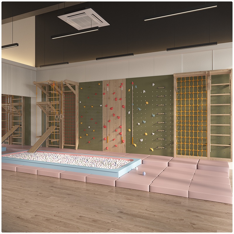 Комплект для домашнего скалодрома | Модульные внутренние панели для скалолазания