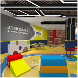 Тренажерное оборудование для семейного использования в помещении с полосой препятствий