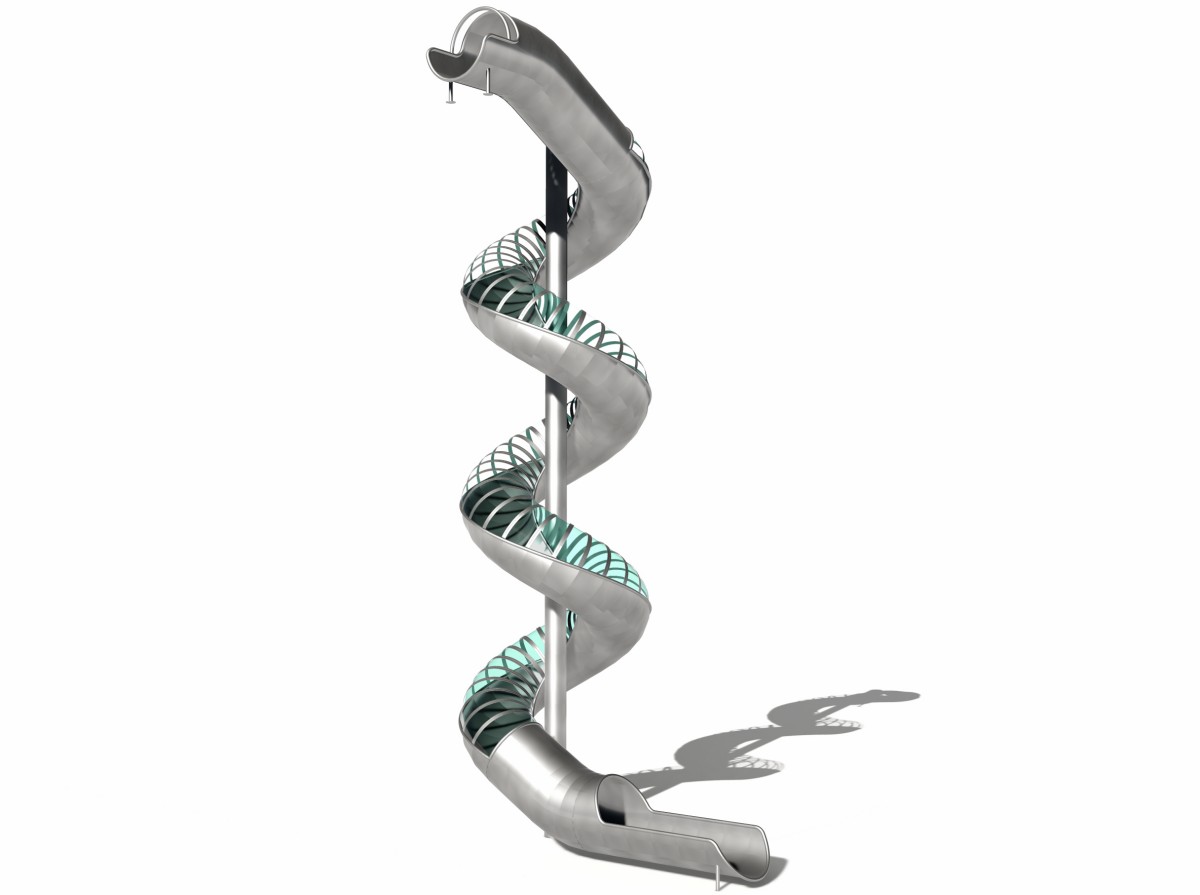 2. Спиральные направляющие из нержавеющей стали (4)