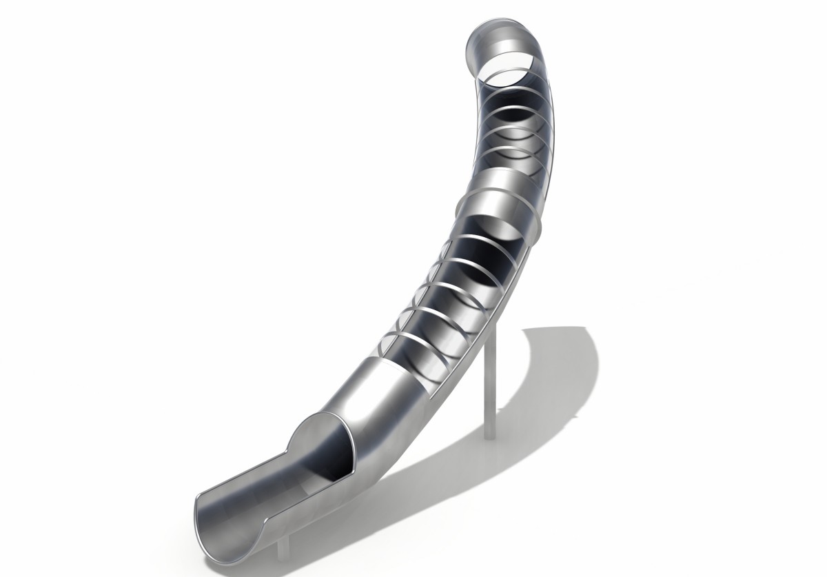 6. Наружные горки из нержавеющей стали для игровой площадки (3)