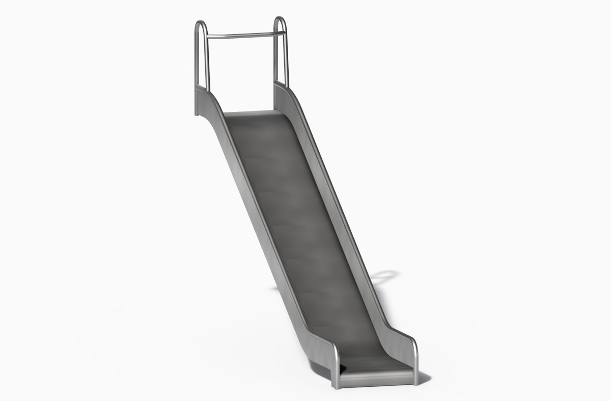 8.Горка для игровой площадки из нержавеющей стали (1)