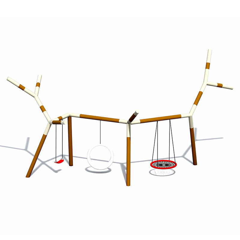 Гальванизированное качание ветки дерева детей трубы для открытой игровой площадки