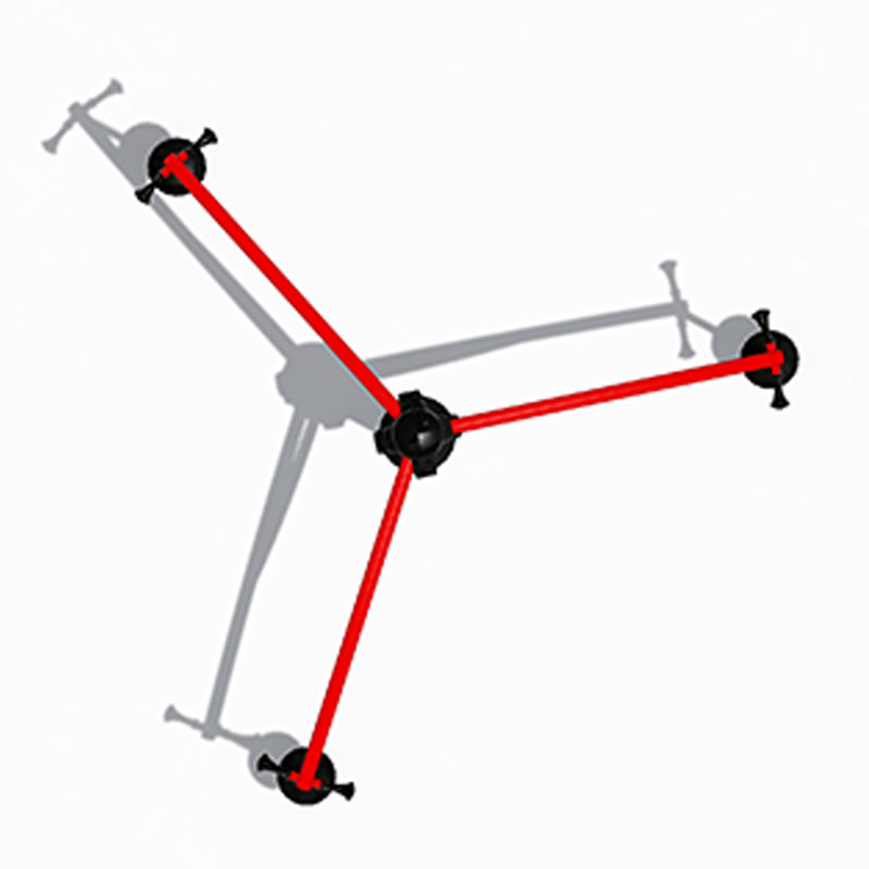Прочные детские качели из оцинкованной трубы для трех человек для длительного использования на открытом воздухе