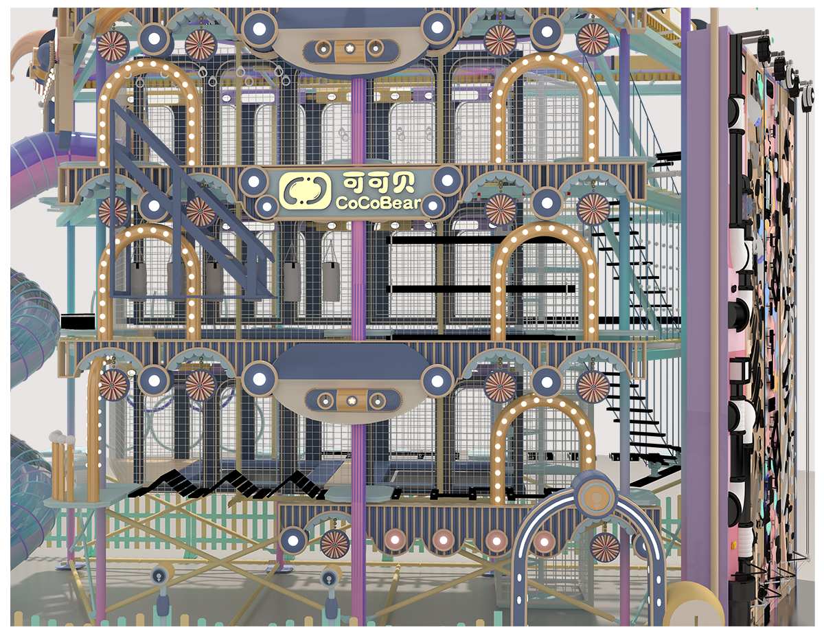 2. Верёвочный курс приключений в помещении (6)