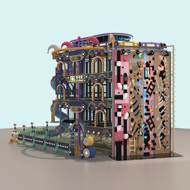 Причудливый тематический крытый верёвочный курс — сделано в Китае