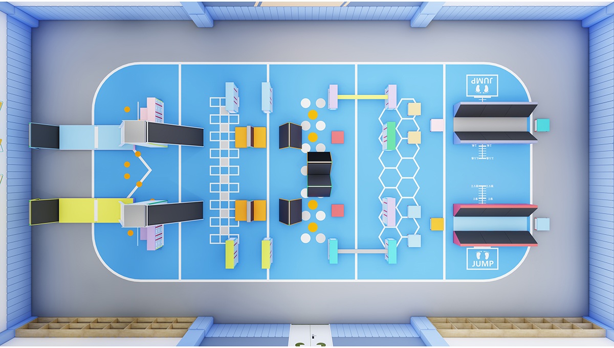 6. Тренажерное оборудование для преодоления полос препятствий в помещении (11)