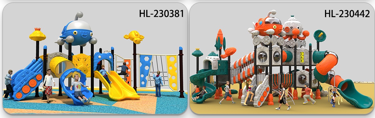 Поставщик Space Play Slide Slide Slide Материал HDPE Материал (8) 