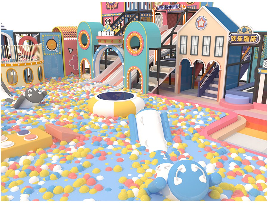 Как построить крытую игровую площадку-лабиринт (5)