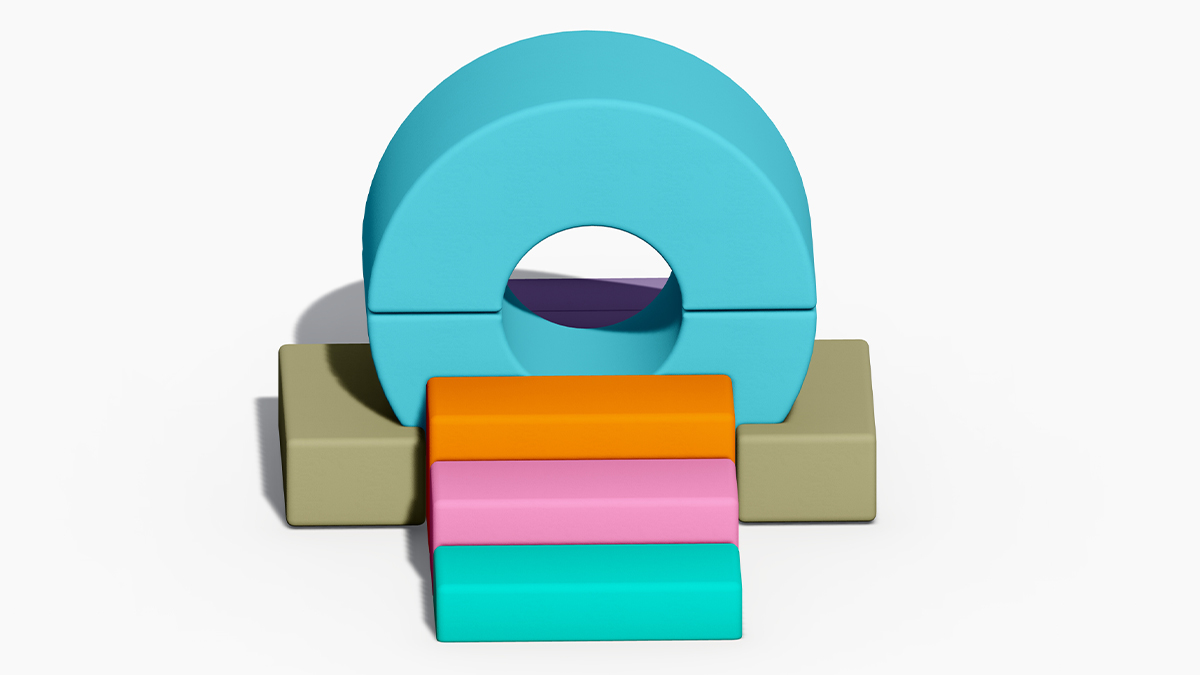 6. Мягкая игровая конструкция в помещении (1)