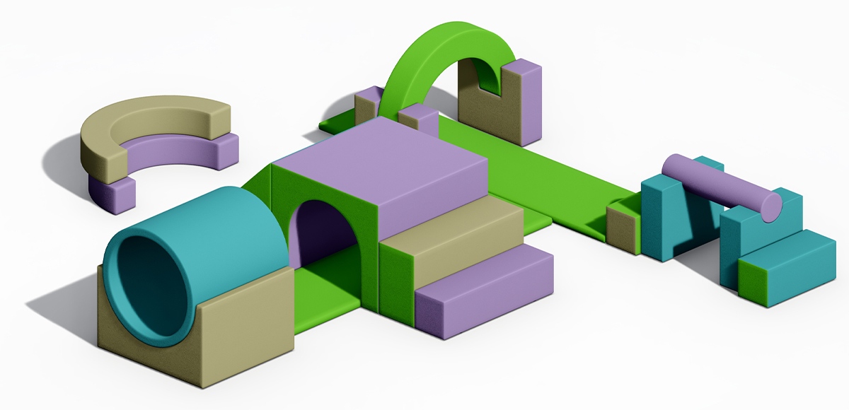 8. Мягкая игра в помещении для детских садов (4)
